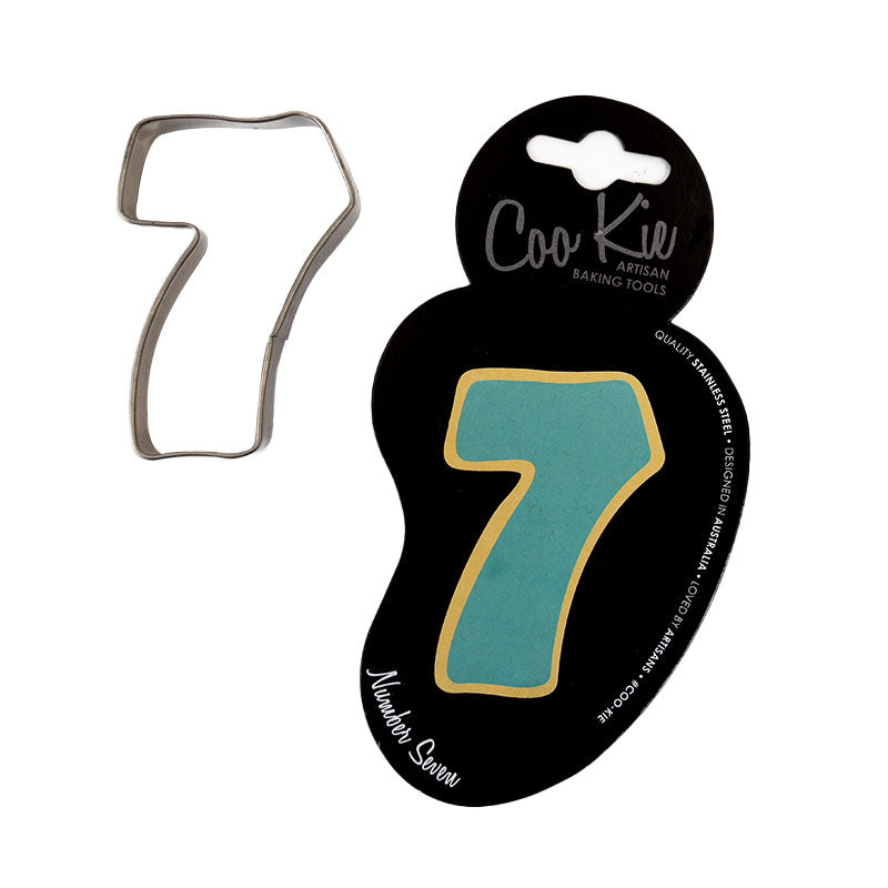 Coo Kie NUMBER 7 Cookie Cutter