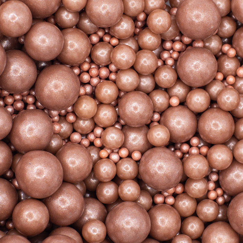 BULK Rose Gold Bubble Bubble Sprinkles 500g - by Sprinks
