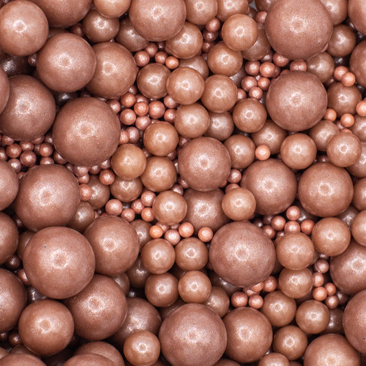 BULK Rose Gold Bubble Bubble Sprinkles 500g - by Sprinks