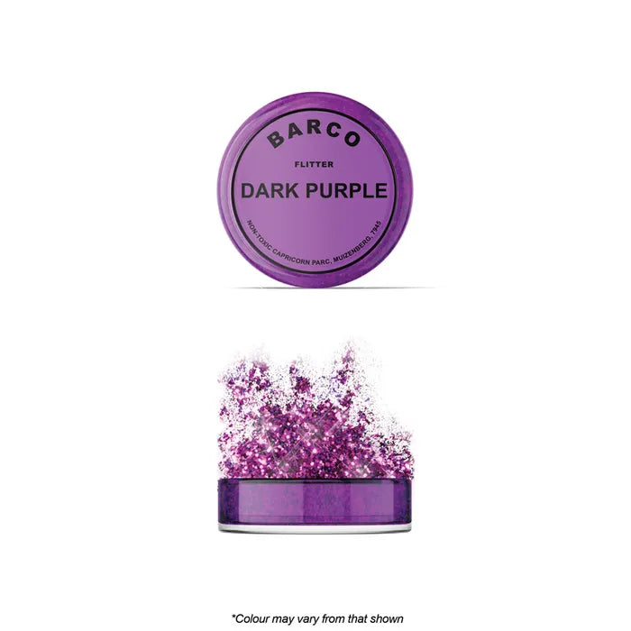 Barco Flitter Glitter Dark Purple 10ml