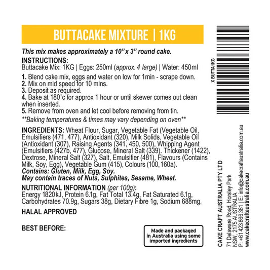 Butta Cake Mix 1 kg