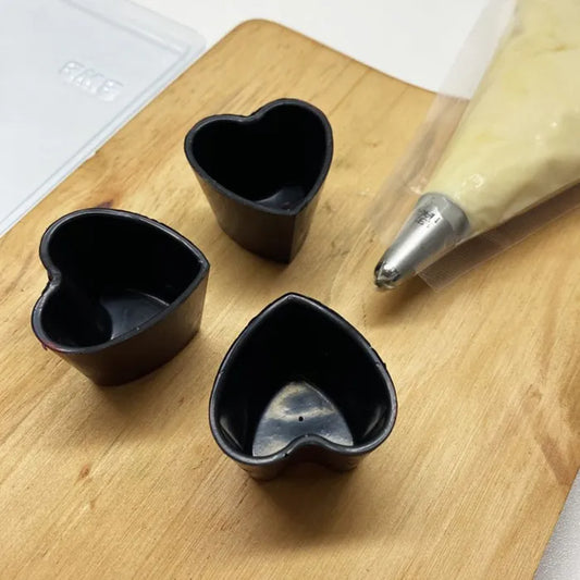Heart Mousse Cup Chocolate Mould | 3 piece