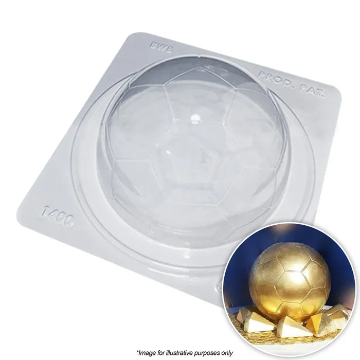 Soccer Ball 300 g Medium Chocolate Mould | 3 piece
