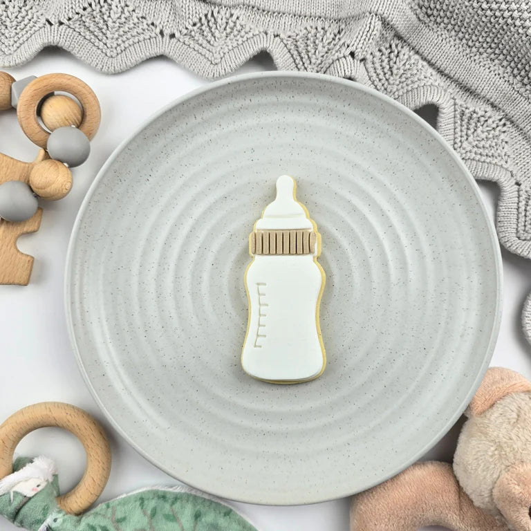 Baby Bottle Cutter & Embosser Cookie Fondant Set