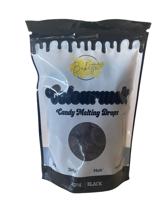 Bakette Black Colourmelts - Candy Melting Drops (250g)
