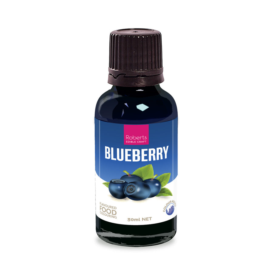 Roberts Blueberry Flavoured Food Colouring 30ml