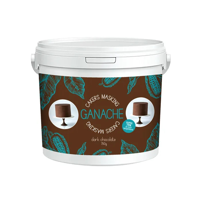 Dark Chocolate Ganache | Cakers Masking Cake Craft | 750 g
