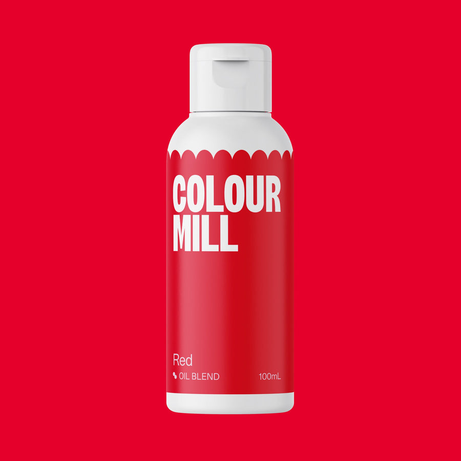 BULK Colour Mill Oil Based Colouring 100ml RED