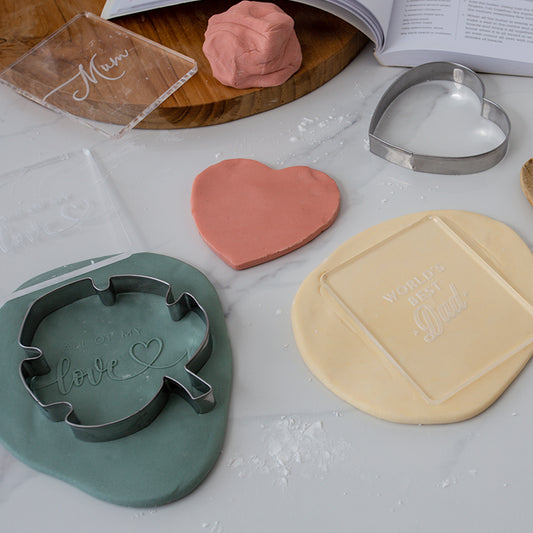Cookie Embosser Stamp - All of my Love