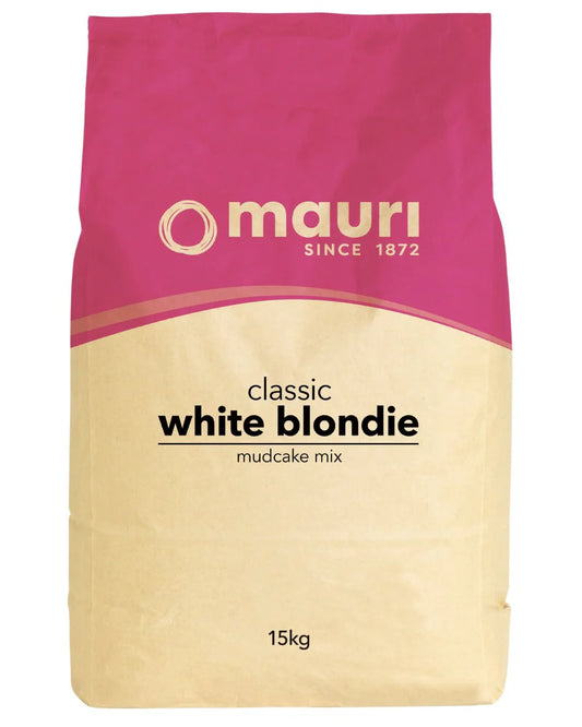 Mauri Classic White Blondie Mudcake Mix 15kg BULK (PRE-ORDER 20/06/2026)