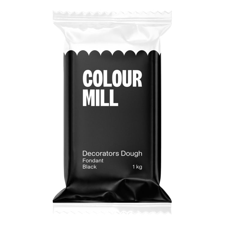 Colour Mill Decorators Dough 1Kg,Black