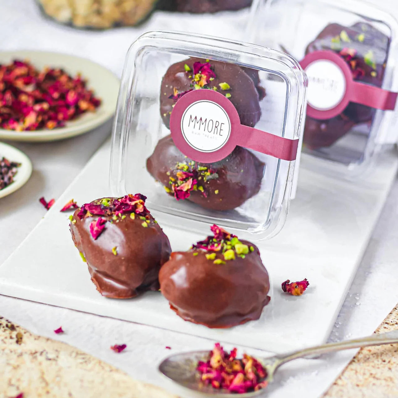 Dried Edible Flowers Miniature Rose Petals BULK 50g