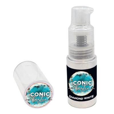ICONIC Edible Glitter Dust Spray Diamond White Glitter Dust 10g