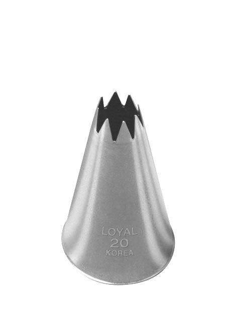 Loyal Standard Piping Tip Open Star 21