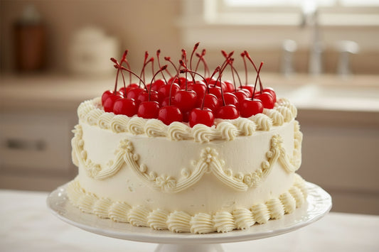 MARASCHINO CHERRIES WITH STEMS - 14pc