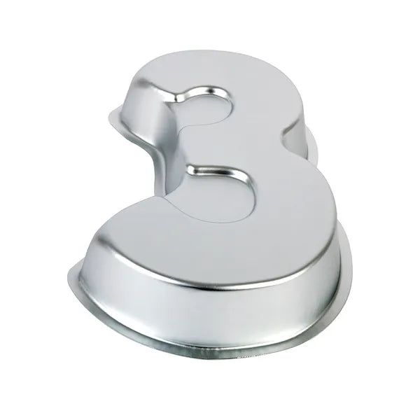 Mondo Number Three 3 Cake Pan