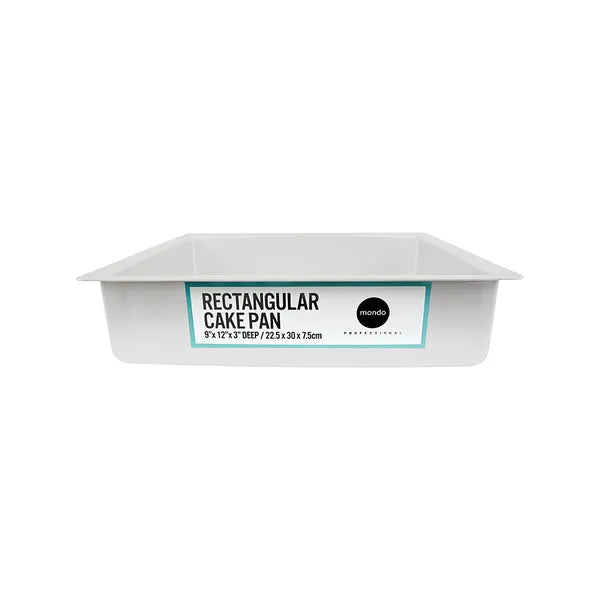Mondo Rectangle Cake Pan 9 x 12 x 3 inch / 22.5 x 30 x 7.5 cm