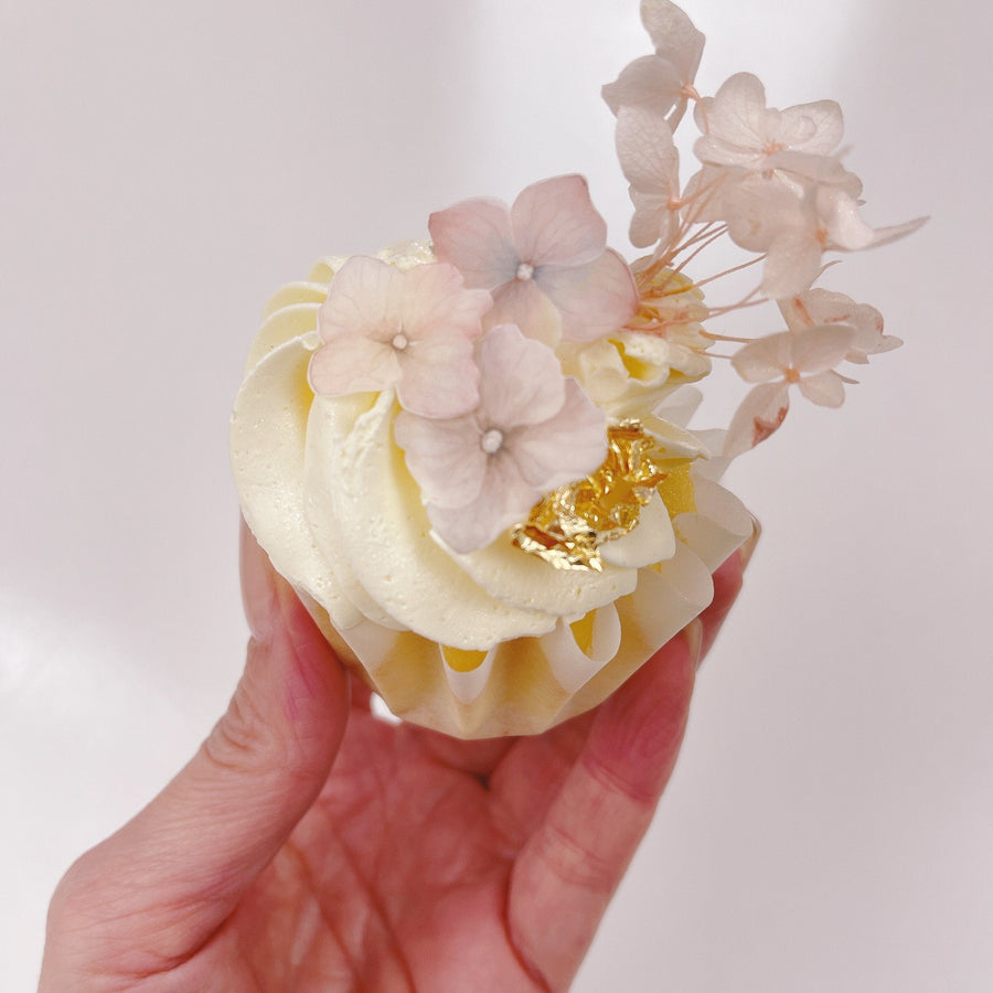 Edible Wafer Cake Cupcake Topper | Wafer Hydrangeas Soft Pastels - 30 Pack