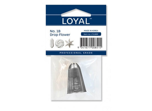 Loyal Medium/Large Piping Tip Drop Flower 1B