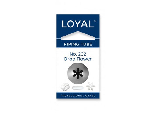 Loyal Standard Piping Tip Drop Flower 232