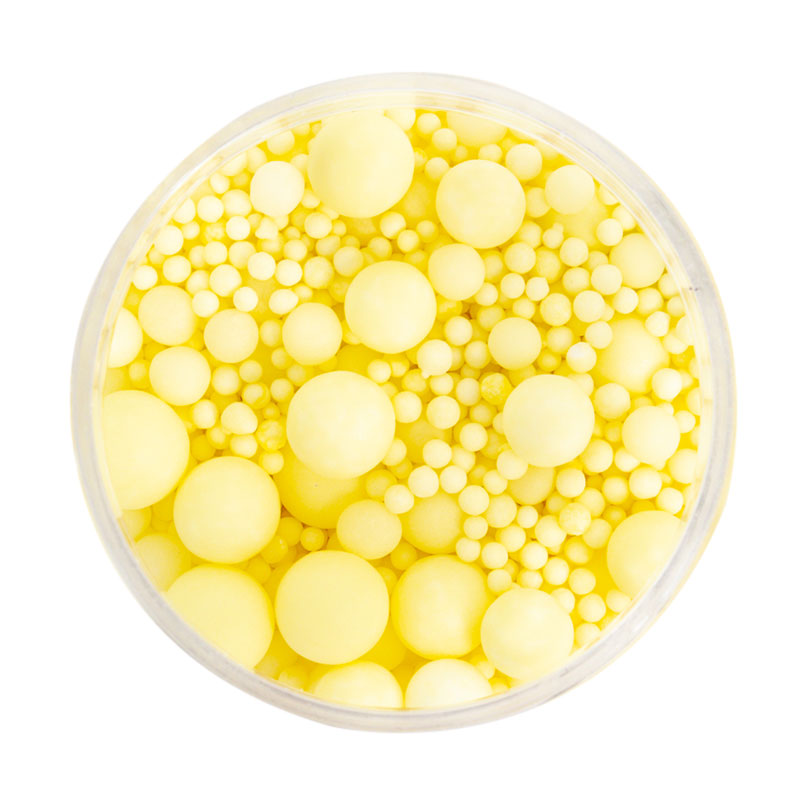 Sprinks Pastel Yellow Bubble Bubbles Sprinkles 65g