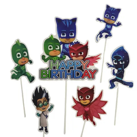 WISH | PJ MASKS | TOPPER SET | 6 PC