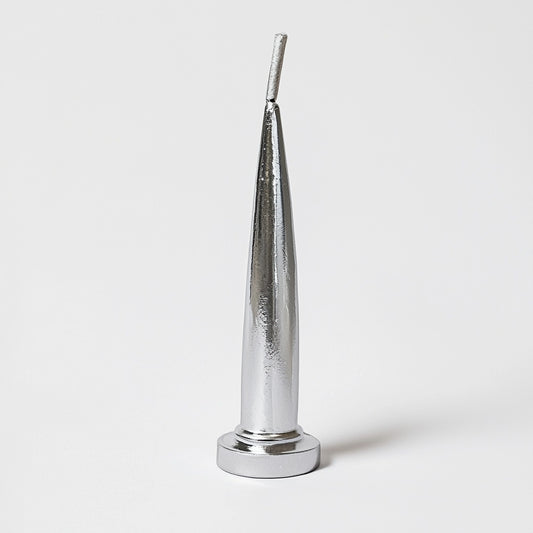 SILVER Bullet Candles (Pack of 12)