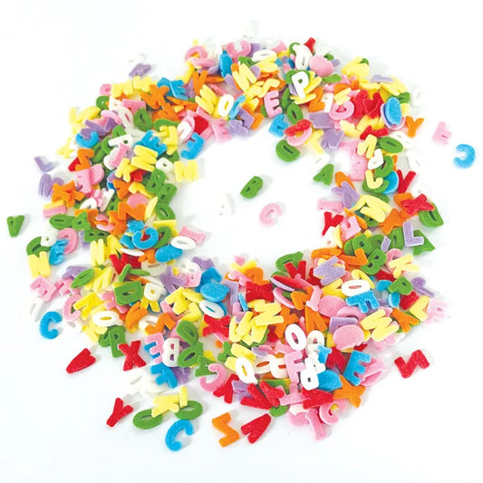 Sprinkd Alphabet Letters Sprinkles – 80g Edible Cake Decorations for Baking and Desserts