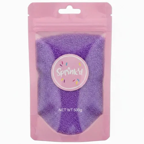 SPRINK'D | SANDING SUGAR | PURPLE | 500G
