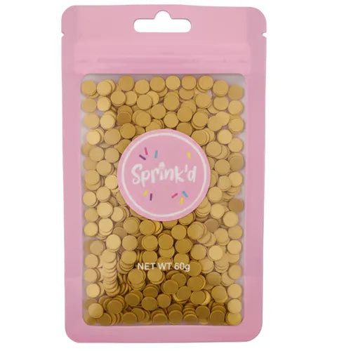 SPRINK'D | SEQUINS | GOLD | 7MM | 60G