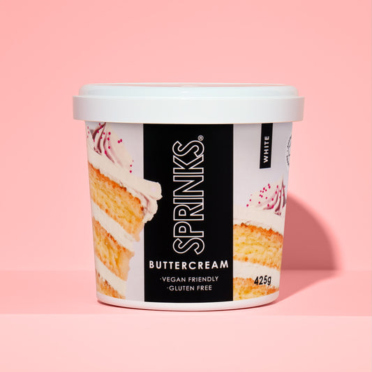 Sprinks WHITE Buttercream (425g)
