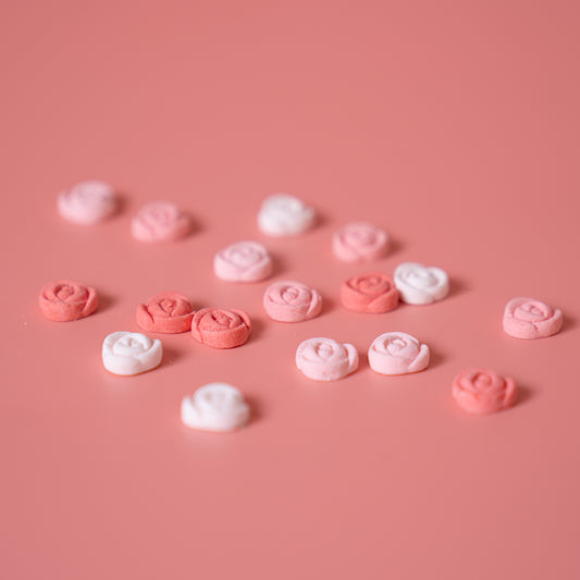 Sprinks Mini Roses Flowers Icing Decorations | Edible Toppers | 24 pieces