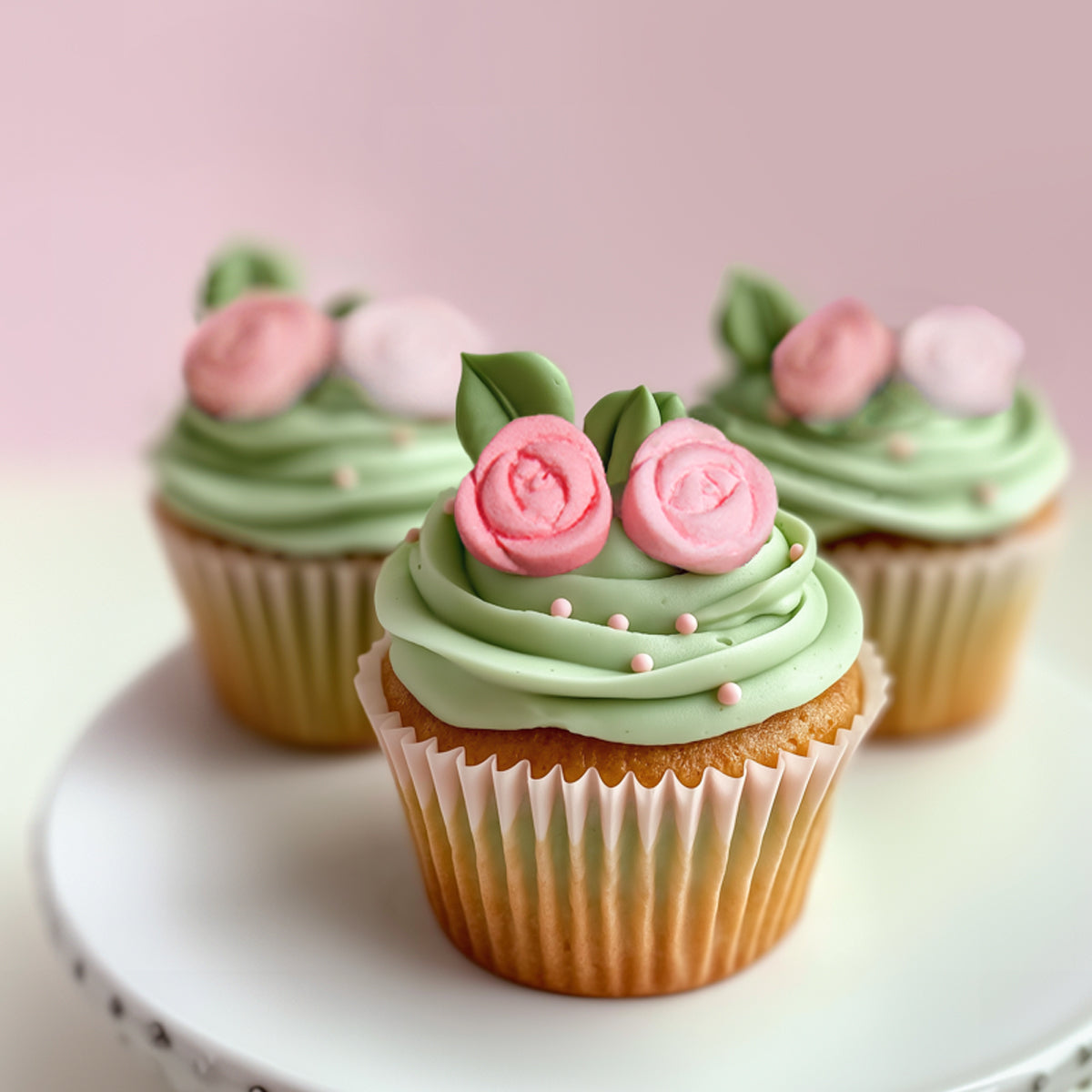 Sprinks Mini Roses Flowers Icing Decorations | Edible Toppers | 24 pieces