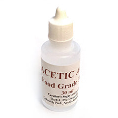 Food Grade Acetic Acid 30ml (30% acid)