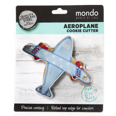 Aeroplane Stainless Steel Cookie Cutter