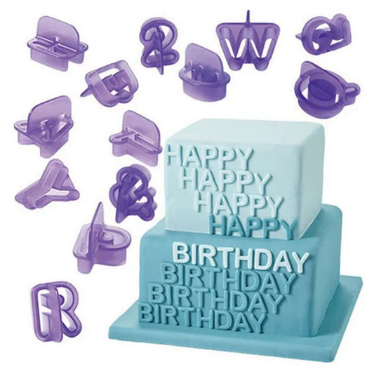 Alphabet/Number/Symbol Cutter Set 40pcs