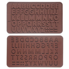 Alphabet Silicone Chocolate Mould