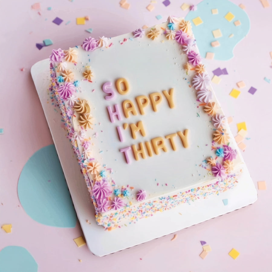 Cake Craft Alphabet & Number Cutter Set 35pcs