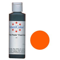 Bulk AmeriColor Soft Gel Paste Orange 4.5oz