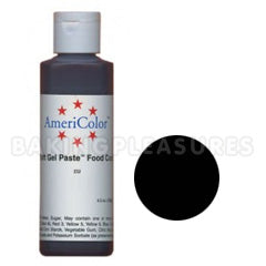 Bulk AmeriColor Soft Gel Paste Super Black 4.5oz