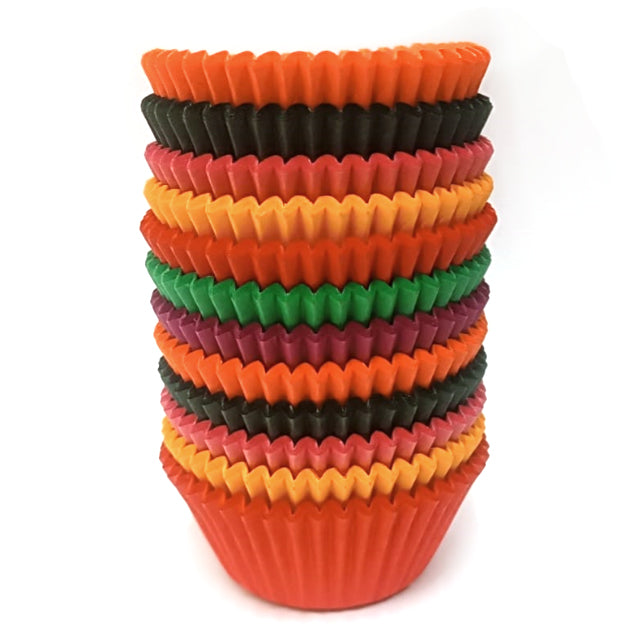 Assorted Colours Nordic Paper Baking Cups (#700) 240pcs
