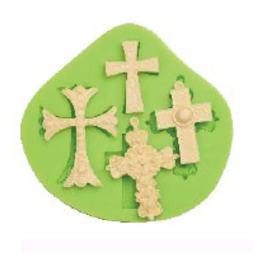 Assorted Crosses Silicone Mould