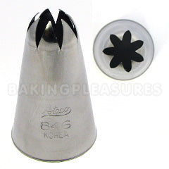 Ateco Closed Star Medium Piping Tip #846