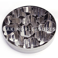 Ateco Country Cutter Set 12 pcs - Stainless Steel