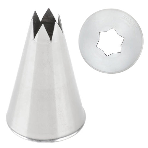 Ateco Open Star Medium Piping Tip #824