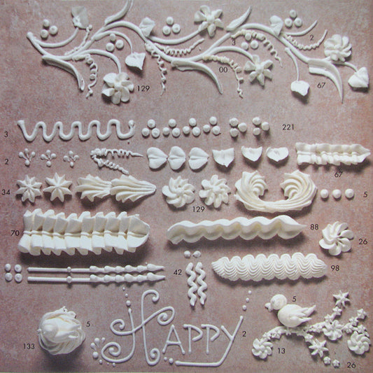 Ateco Ruffle Small Piping Tip #88