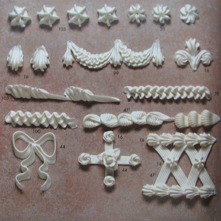 Ateco Ribbon Small Piping Tip #44