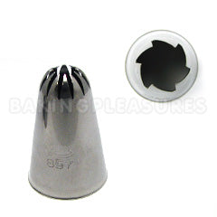 Ateco Swirl Medium Piping Tip #885