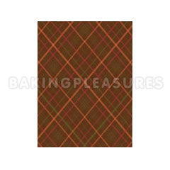 Autumn Kilt Designer Edible Image