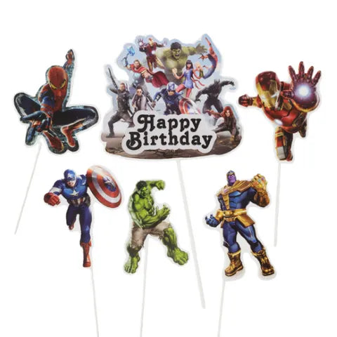 WISH | AVENGERS | TOPPER SET | 6 PC